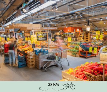 Winkel van Landmarkt in Amsterdam-Noord.