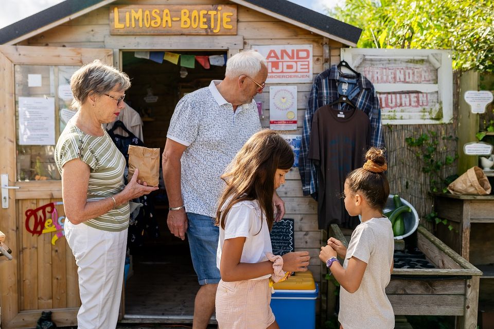Streekproductenstalletje in de Wormer.