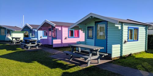 Trekkershutten op de Camping Strandbad Edam