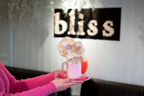 Freakshake bij Brunchroom Bliss in Purmerend.
