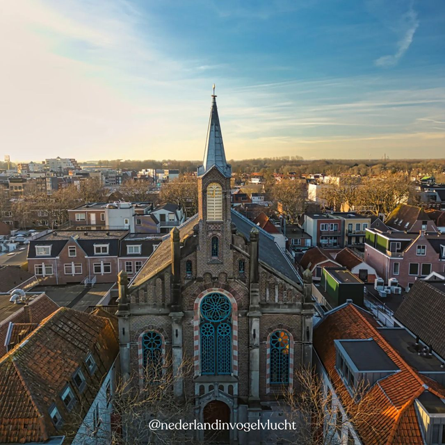 De Lutherse kerk in Purmerend op een instagramfoto