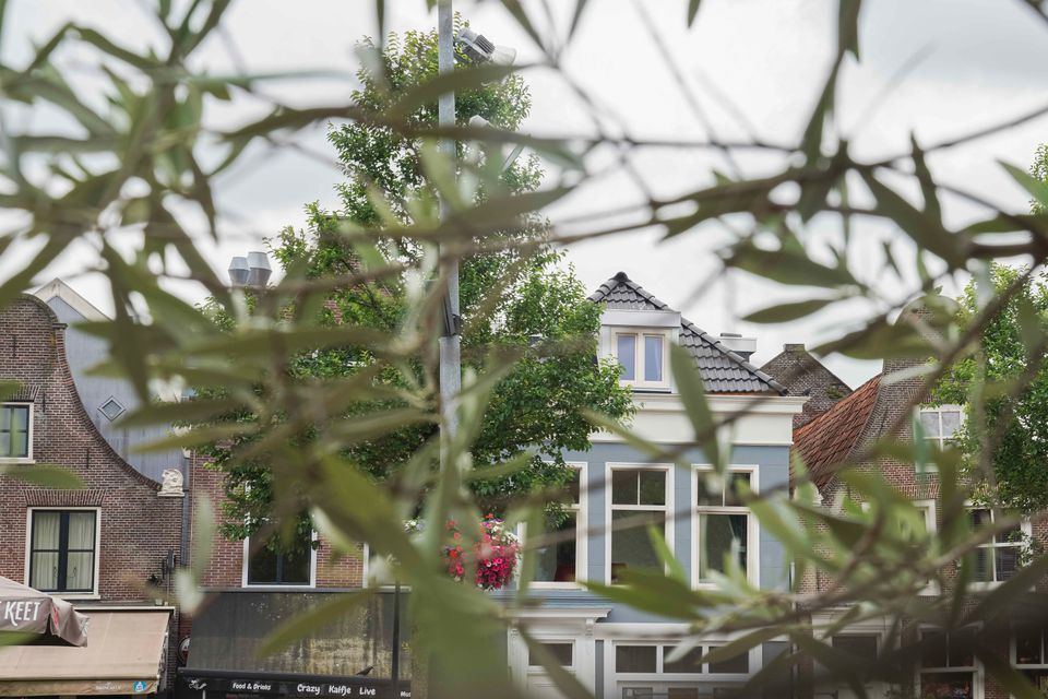 De buitenkant van Hotel Koemarkt