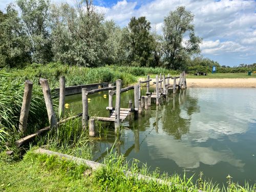Een speelobject in de Speelsloot