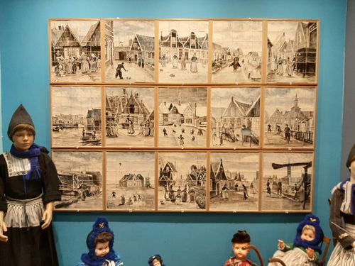 Museum stuk in het Volendams Museum.