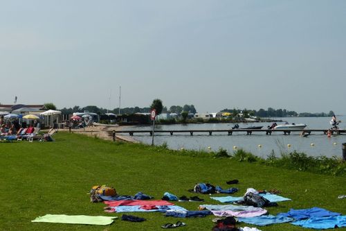 Zwemmen bij Camping Strandbad Edam.