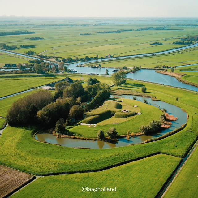 Een Instagramfoto van Fort Spijkerboor in De Beemster