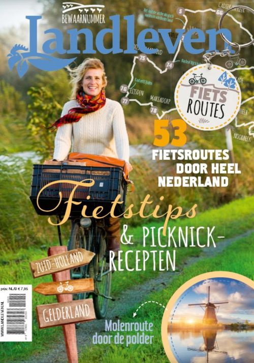 Cover van het magazine 'Landleven Fietsroues'