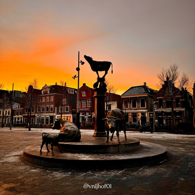 Instagramfoto van de Koemarkt in Purmerend