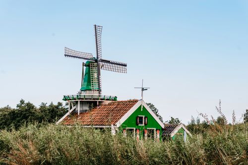 Biksteenmolen in Oostzaan.