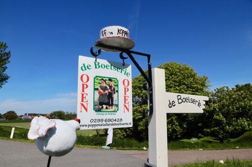 De entree van het rustpunt De Boetserie