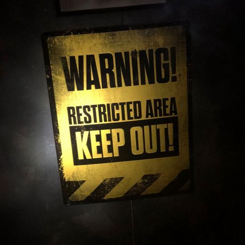 Best Escape Purmerend Keep Out bord.