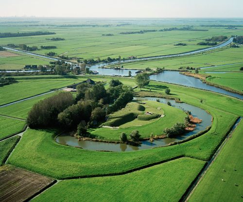 Fort bij Spijkerboor in De Beemster.