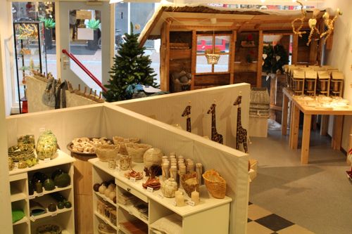 Fred's Atelier van binnen.