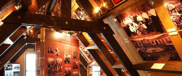 Een inkijkje in het Palingsoundmuseum in Volendam.